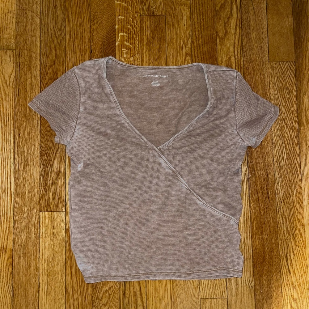 Short Sleeve Waffle Shirt